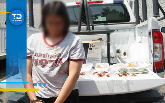  Mujer vendía postres con marihuana afuera de una escuela en Edomex; es detenida