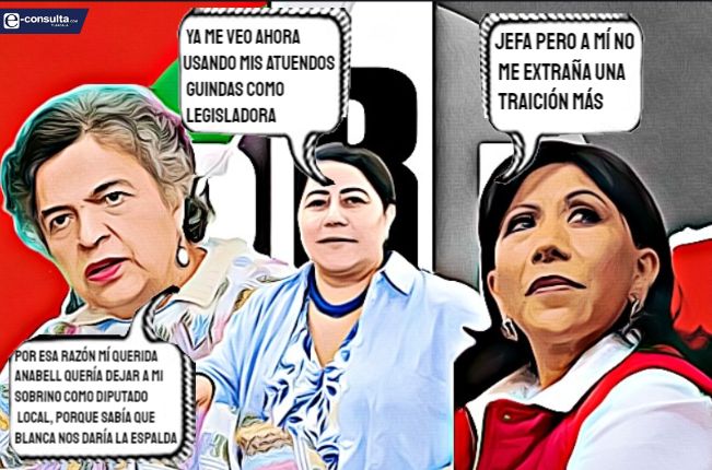  Señorío Tlaxcalteca… Beatriz y Anabell se quedan solas en el PRI